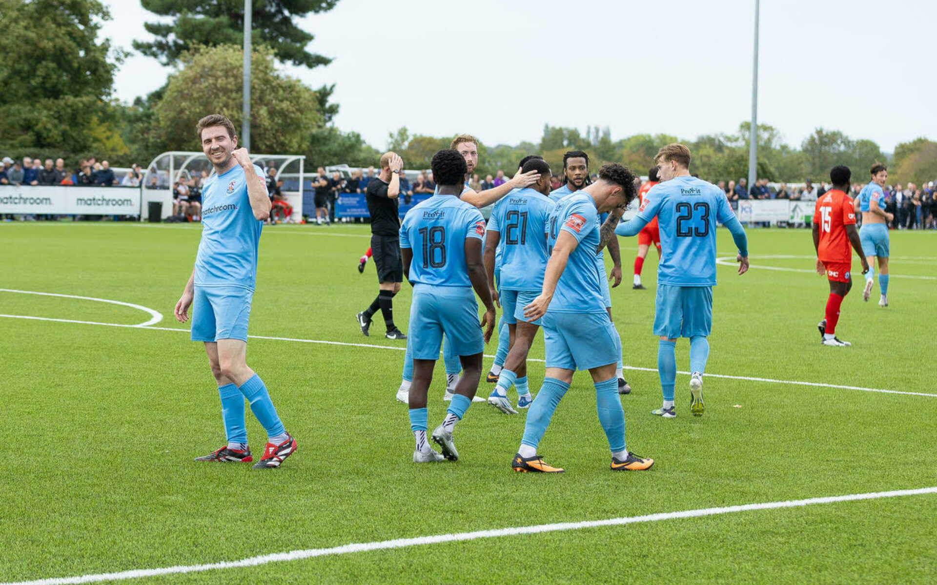 BLUES PUT THREE PAST RICAY IN ESSEX DERBY Featured Image