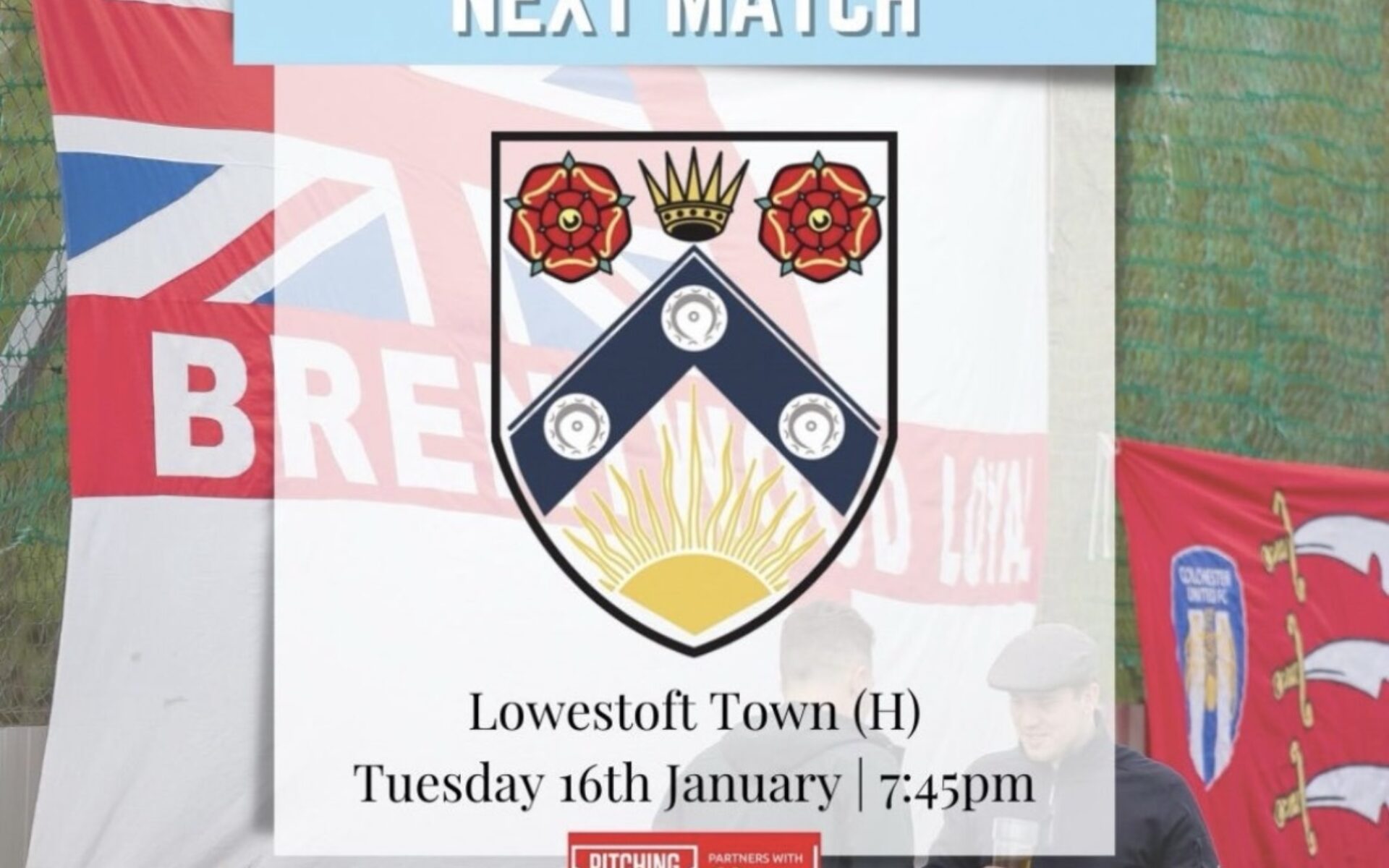 Brentwood Town v Lowestoft Town Featured Image
