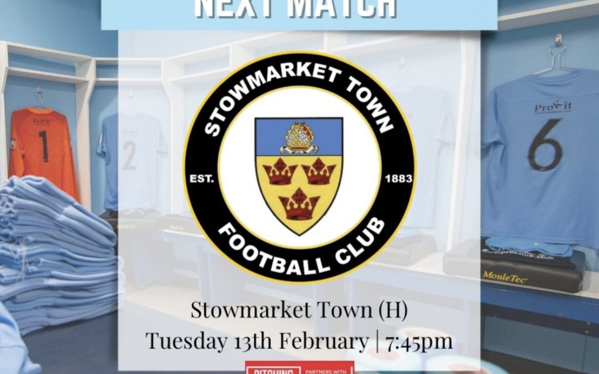 Brentwood Town v Stowmarket Town - Postponed Featured Image