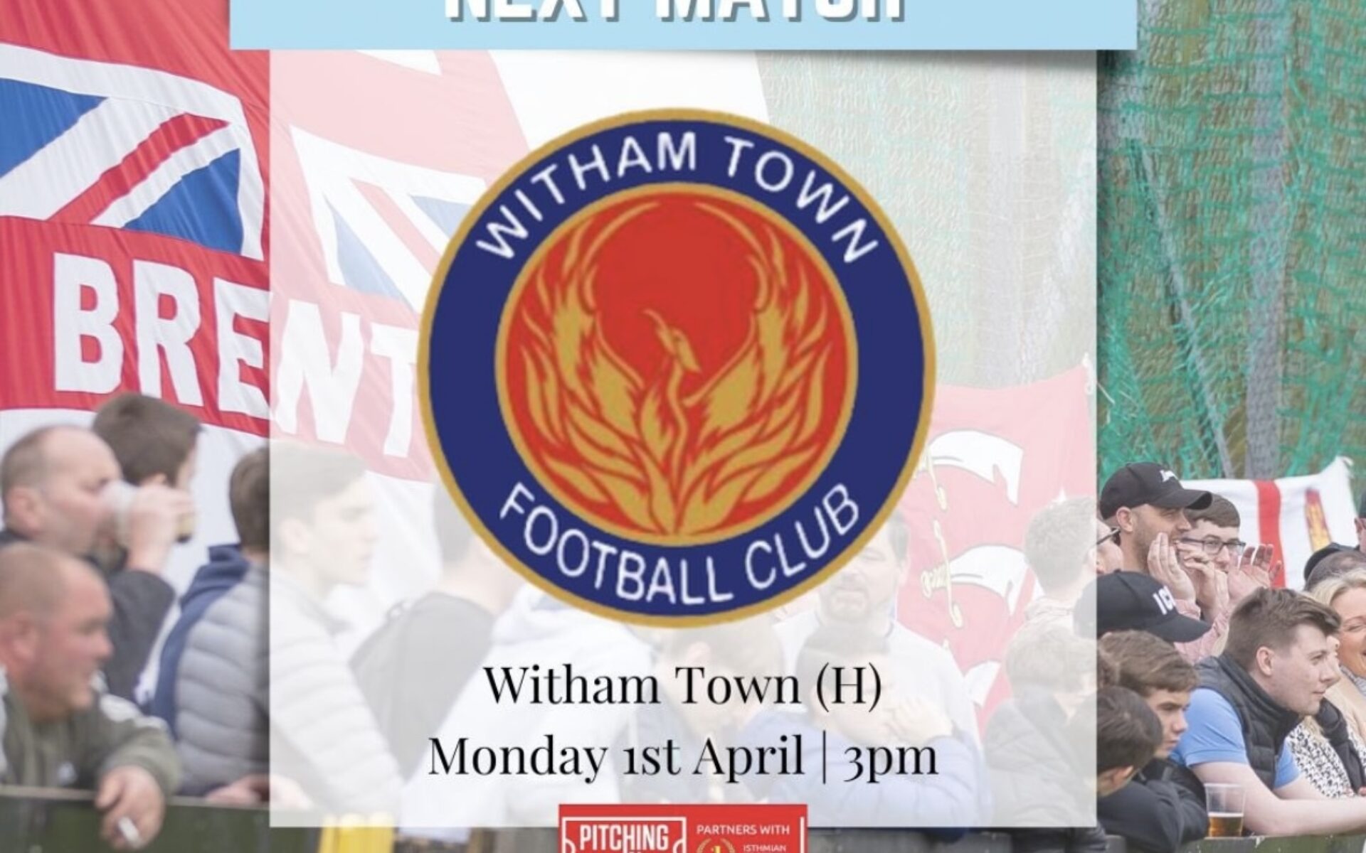 Brentwood Town v Witham Town Featured Image