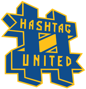 Hashtag United Crest