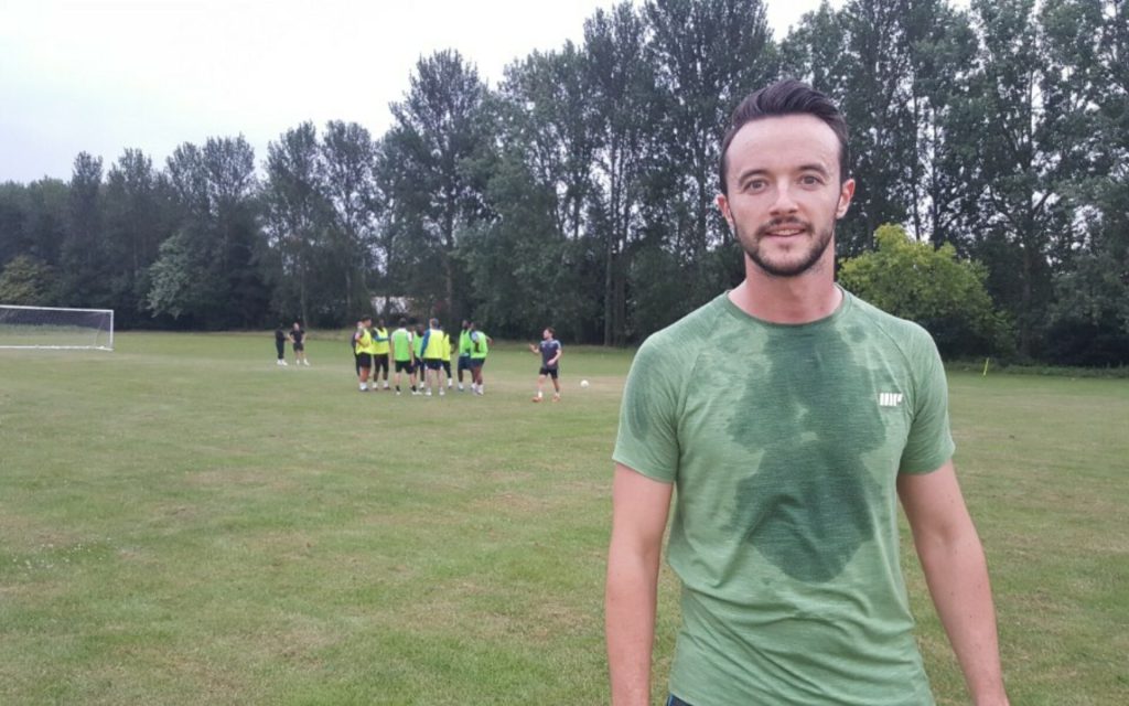 COSSON READY TO DO HIS TALKING ON THE PITCH AFTER RETURNING TO BRENTWOOD