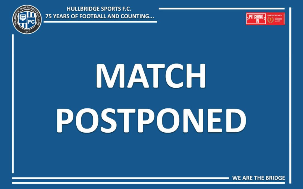 Hullbridge Postponed