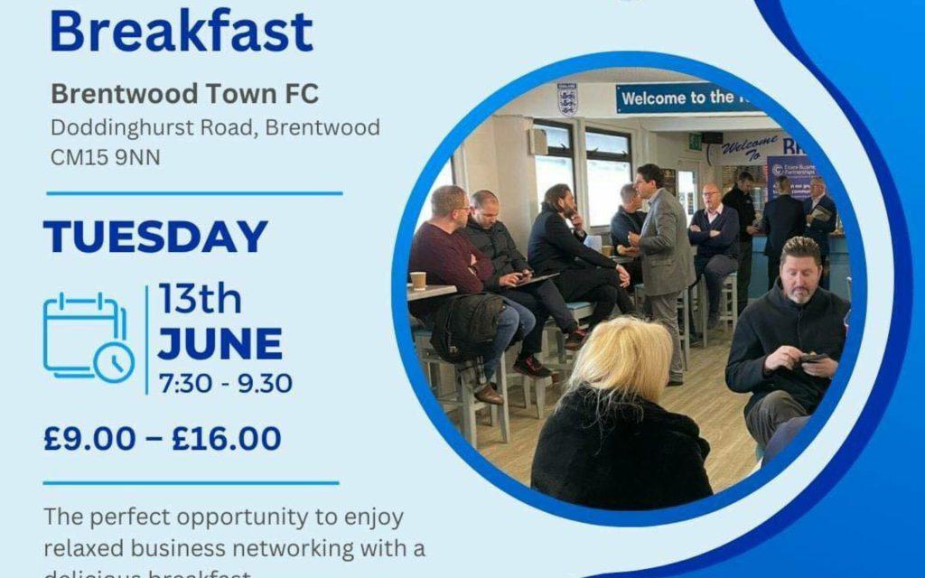 Brentwood Networking Breakfast 13th June