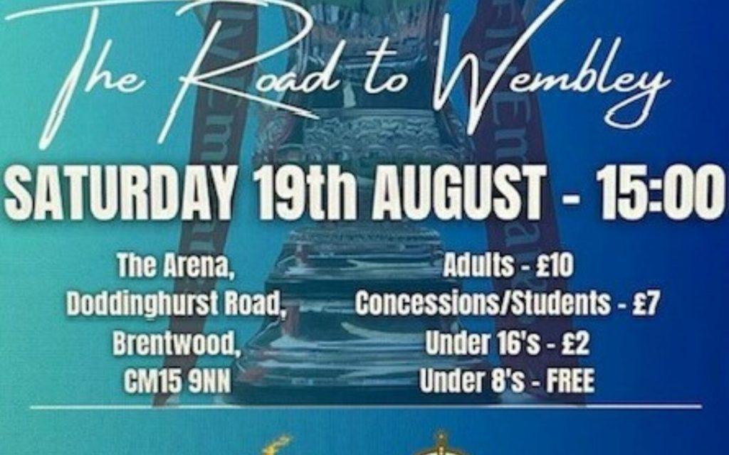 2- Day Countdown - FA Cup Preliminary Round Match - Local business unite The Town