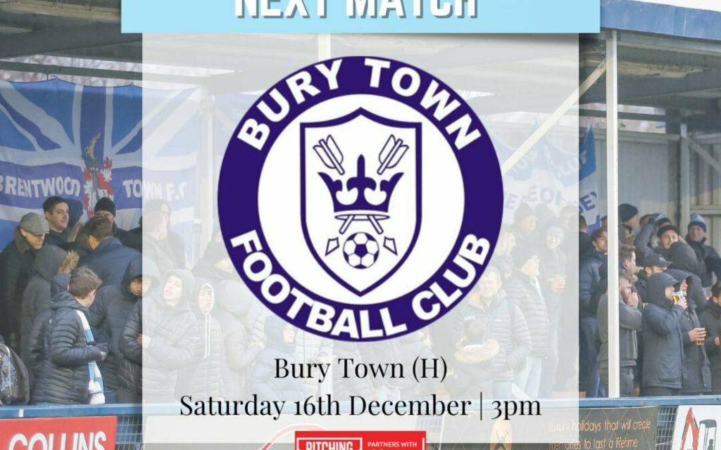 Brentwood Town vs Bury Town