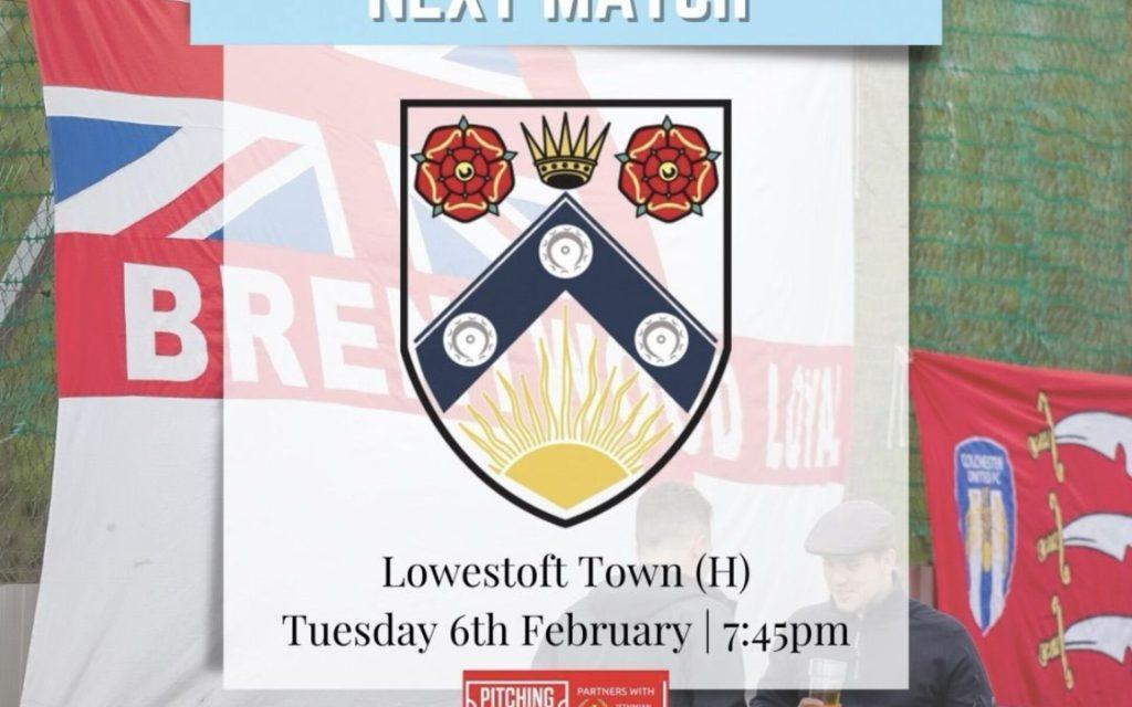 Brentwood Town v Lowestoft Town