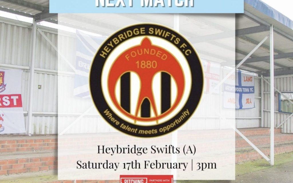Heybridge Swifts v Brentwood Tow