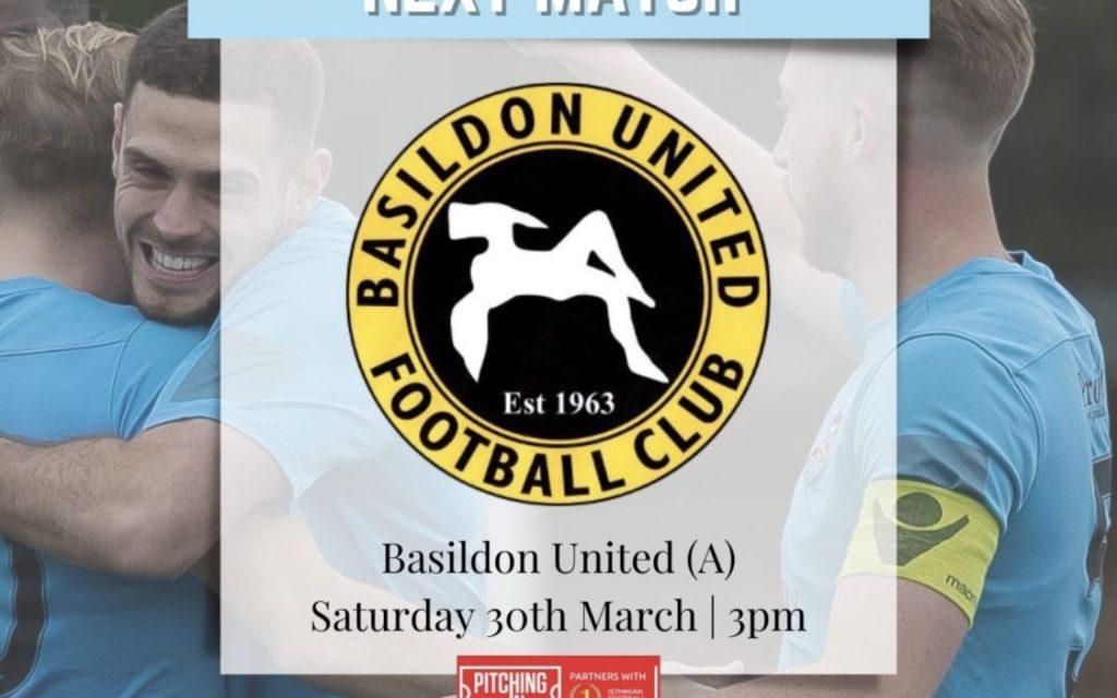 Basildon United v Brentwood Town - Match Postponed