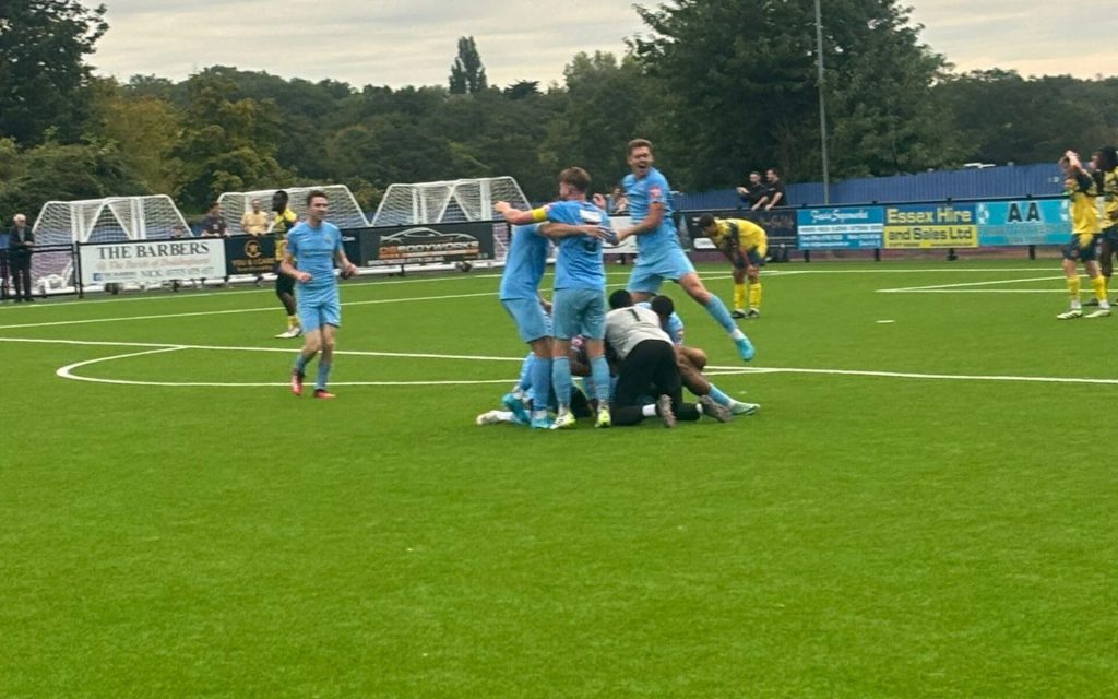 9 man Blues come back to advance to next round of FA Trophy