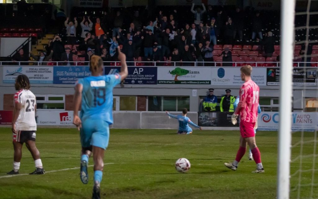 Blues Rewrite History in Hereford