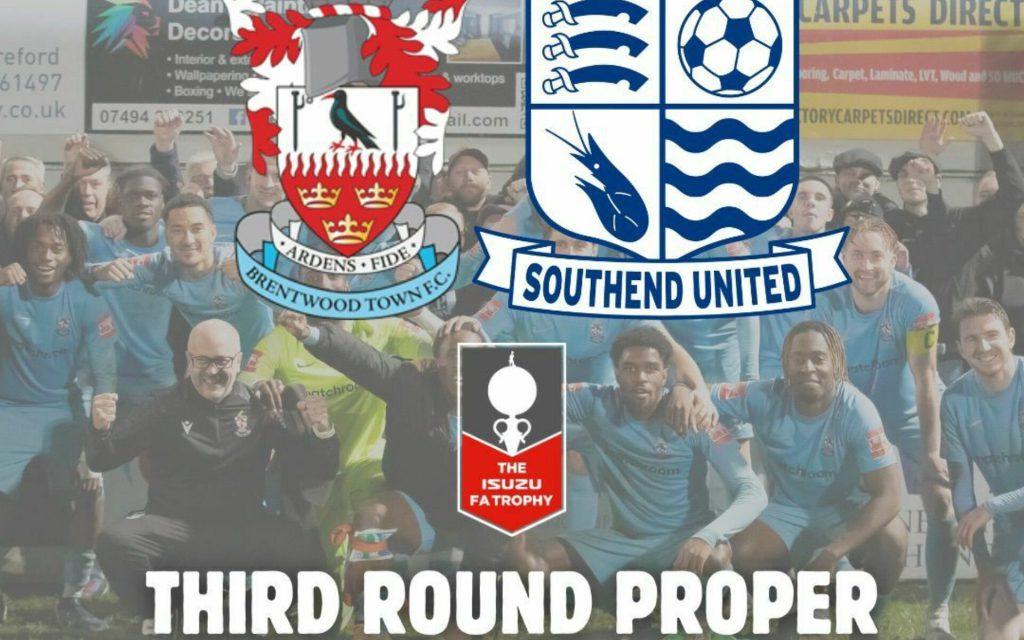 MATCH PREVIEW: BRENTWOOD TOWN VS SOUTHEND UNITED