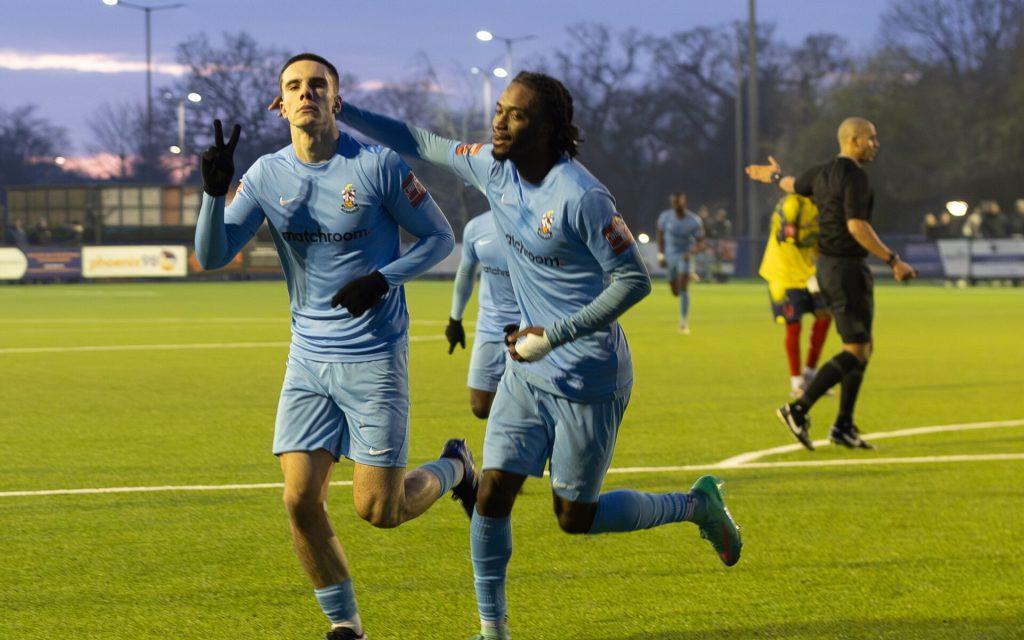 Blues go 10 unbeaten with victory over Witham Town